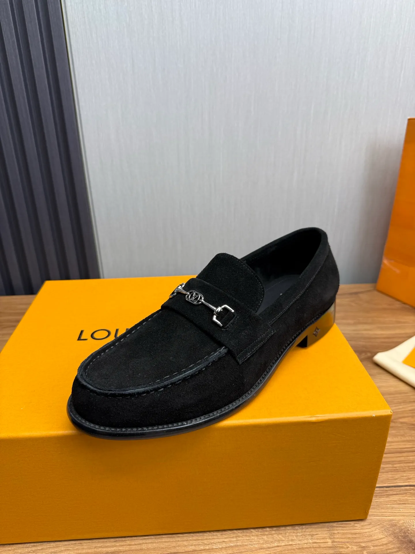 Factory 660💰 LV. Men's business casual leather shoes, all made of imported original brand leather, just to create a more comfortable wearing experience, original non-slip and wear-resistant outsole ✔️16-45 (38.45 non-returnable)